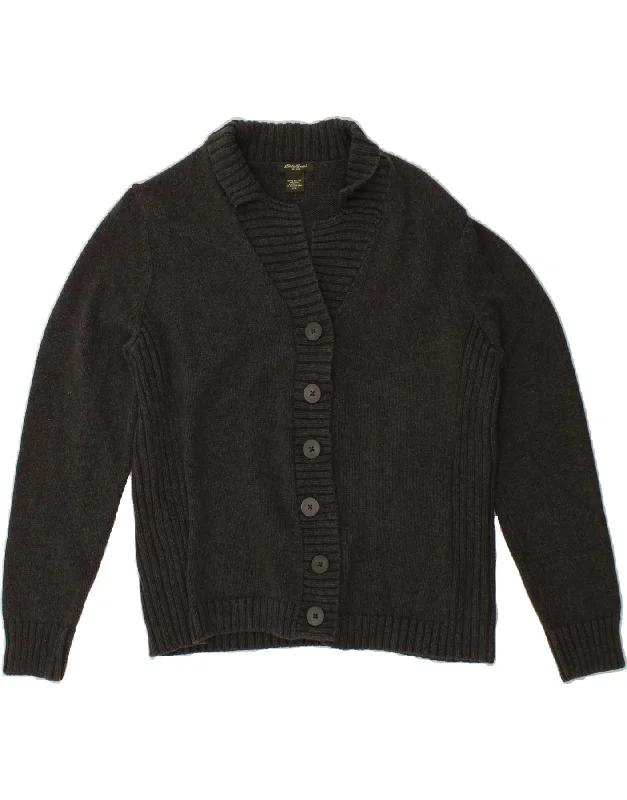 EDDIE BAUER Womens Cardigan Sweater UK 18 XL Grey Cotton Cable Knit Ribbed Knit Lace Knit EDDIE BAUER Womens Cardigan Sweater UK 18 XL Grey Cotton Cable Knit Ribbed Knit Lace Knit