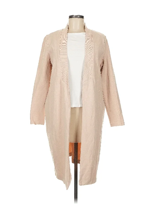 Cardigan Ribbed Striped Patterned