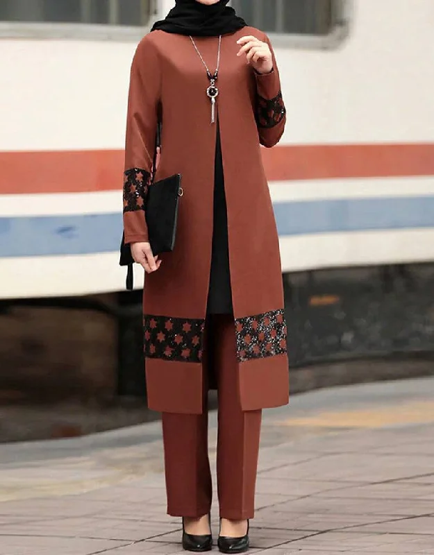 Islamic women Full Sleeve abaya cardigan style Cotton Fabric Linen Fabric Terry Fabric Islamic women Full Sleeve abaya cardigan style Cotton Fabric Linen Fabric Terry Fabric