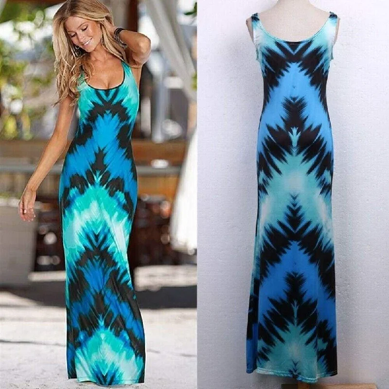 FashionSierra - Women Sexy Summer Long Maxi Dress Ladies Sleveless Bodycon Evening Party Dress Summer Beach Holiday Sundress Tunics Mesh breathable FashionSierra - Women Sexy Summer Long Maxi Dress Ladies Sleveless Bodycon Evening Party Dress Summer Beach Holiday Sundress Tunics Mesh breathable