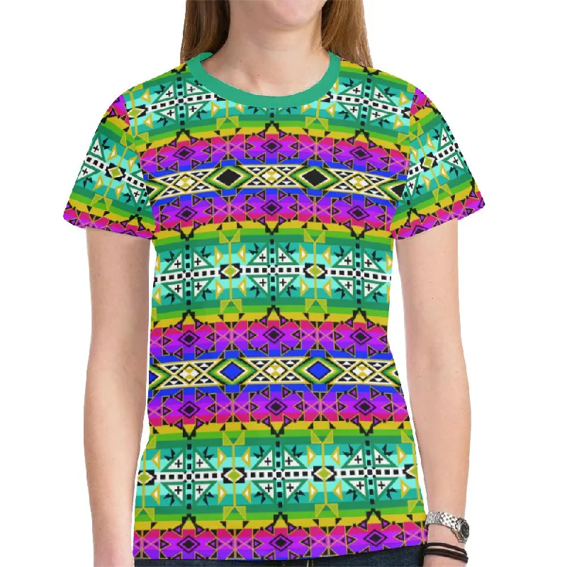 After the Northwest Rain T-shirt for Women Basic T-Shirt Crew Neck Short Sleeve