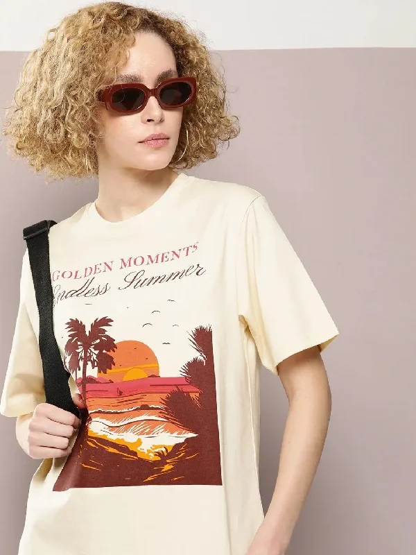 Dillinger Off White Graphic Oversized T-Shirt-WMNCR501WWHT-XS Knit Fabric Woven Fabric Fleece Fabric Dillinger Off White Graphic Oversized T-Shirt-WMNCR501WWHT-XS Knit Fabric Woven Fabric Fleece Fabric