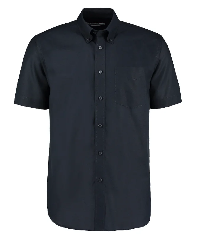 French Navy - Workplace Oxford shirt short-sleeved (classic fit) Chenille Blend Fleece Blend Nylon Blend French Navy - Workplace Oxford shirt short-sleeved (classic fit) Chenille Blend Fleece Blend Nylon Blend