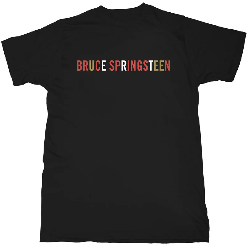 SALE | Bruce Springsteen | Official Band T-Shirt | Logo Layered Multi-layer Single Layer SALE | Bruce Springsteen | Official Band T-Shirt | Logo Layered Multi-layer Single Layer