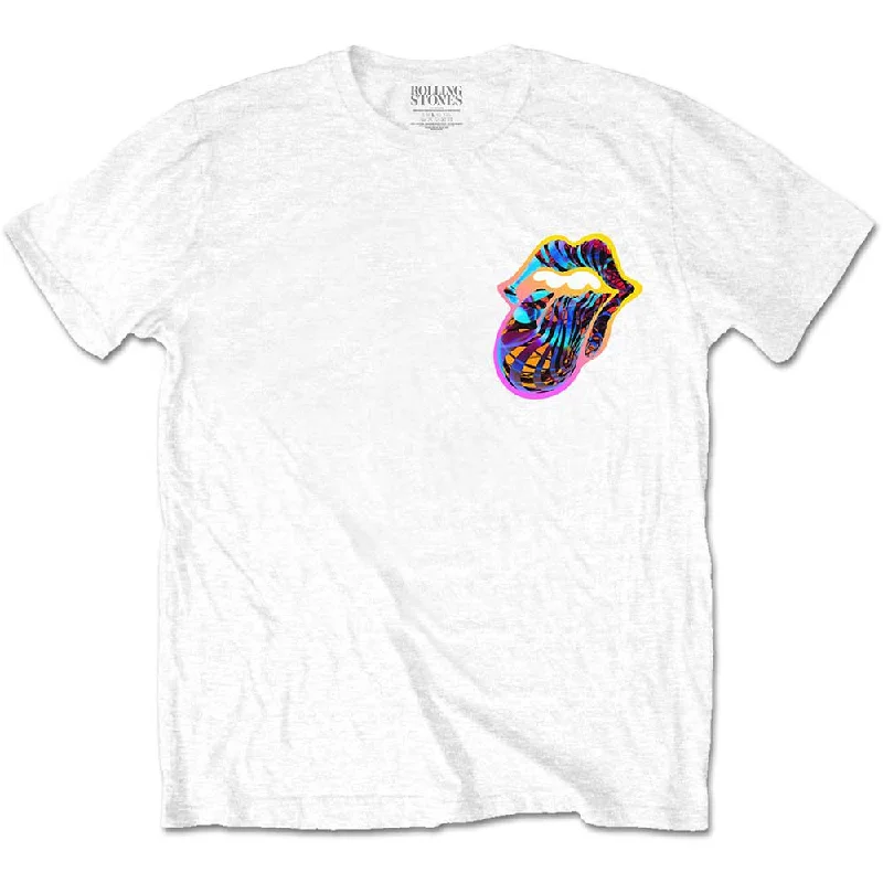 SALE | The Rolling Stones | Official Band T-Shirt | Sixty Gradient Text (back print) Layered Multi-layer Single Layer