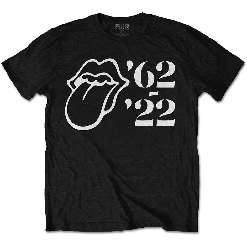 SALE | The Rolling Stones | Official Band T-Shirt | Sixty Outline '62 - '22 Zippered Buttoned Snapped SALE | The Rolling Stones | Official Band T-Shirt | Sixty Outline '62 - '22 Zippered Buttoned Snapped