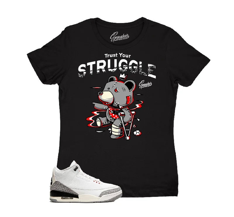 Womens - Reimagined White Cement 3 Trust Your Struggle Shirt Fashionable Trendy Casual Womens - Reimagined White Cement 3 Trust Your Struggle Shirt Fashionable Trendy Casual
